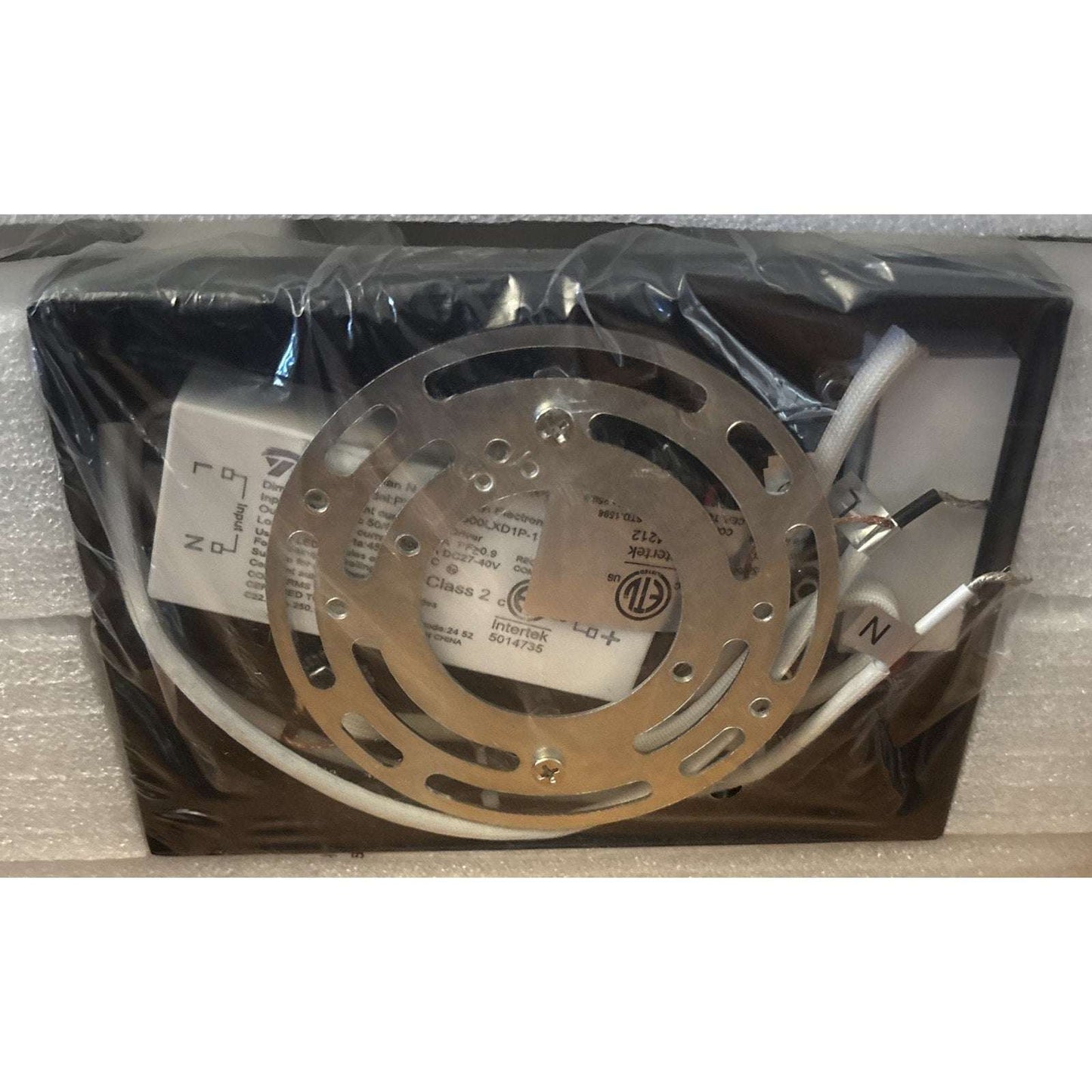 Bathroom Vanity Light Fixture 3-Light Dimmable Black, Crystal with Bubble Bulbs