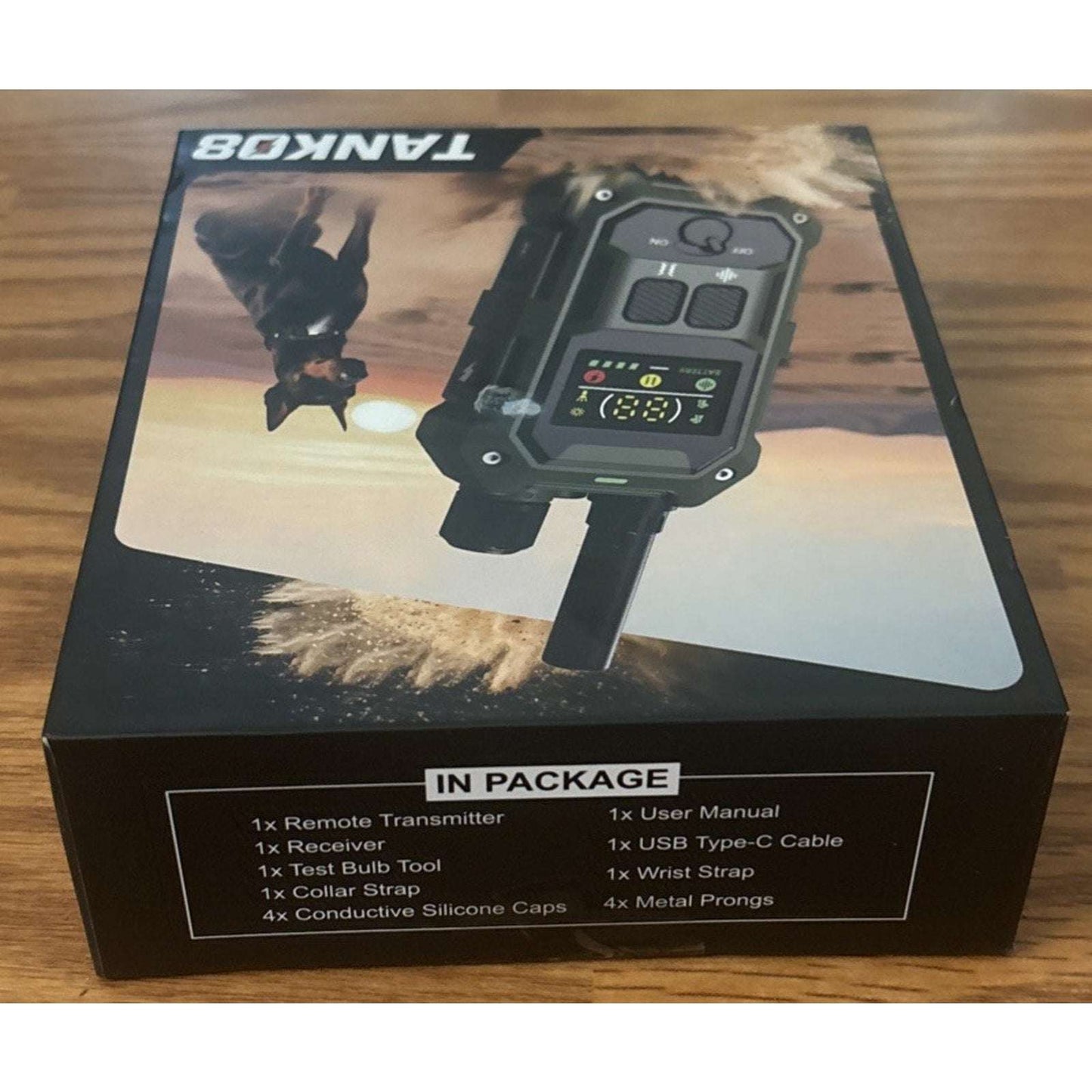 BLACKDOG Military Dog Shock Collar 4200ft Training Collar w/ Remote & LED Light
