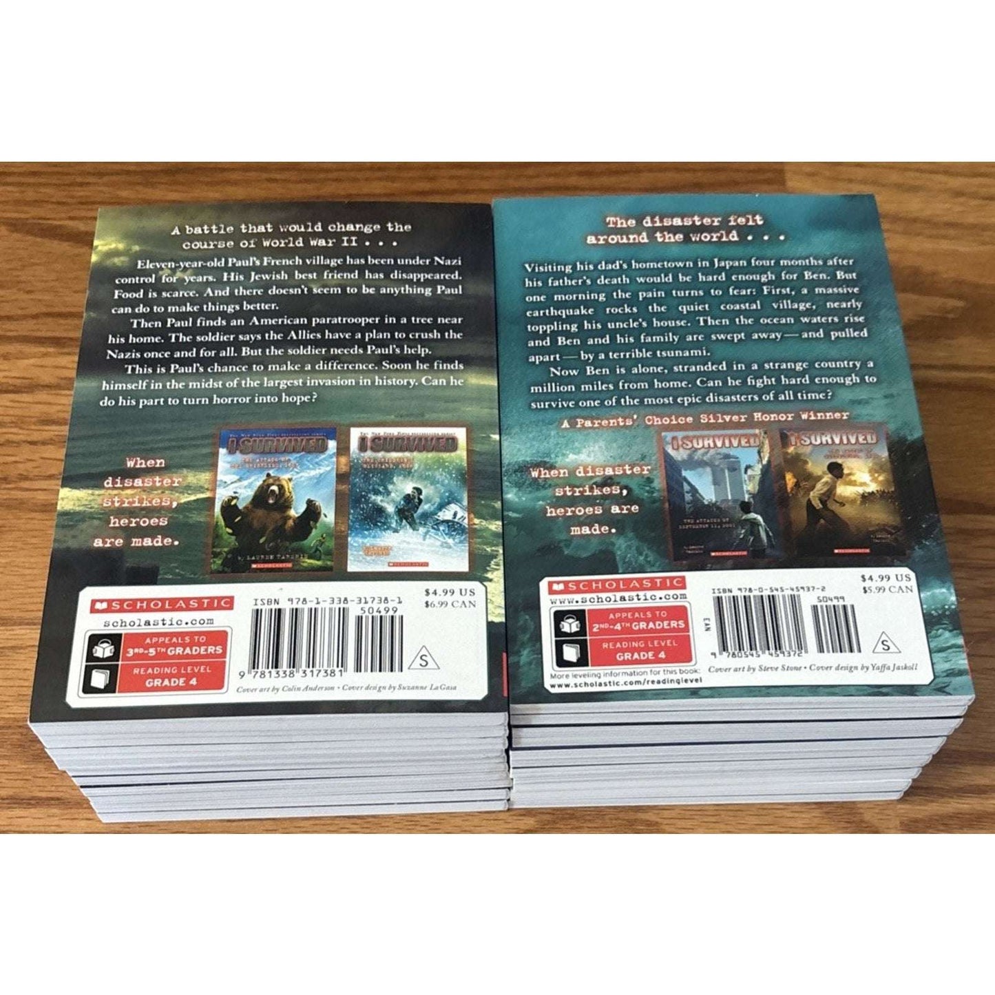 I Survived Series Complete 21 Book Set Brand New By Lauren Tarshis Scholastic