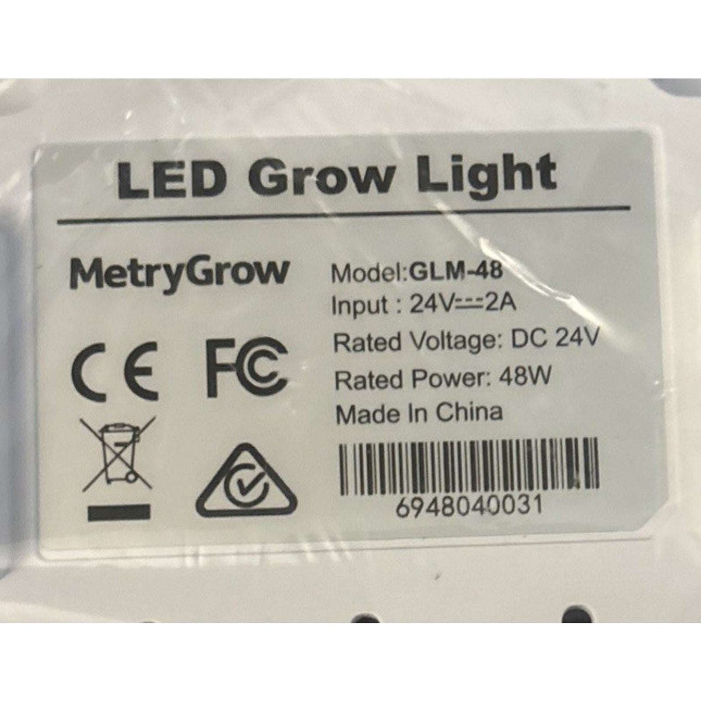 Full Spectrum Indoor Plant Grow Light Smart APP Control Expansive 2x2ft Coverage