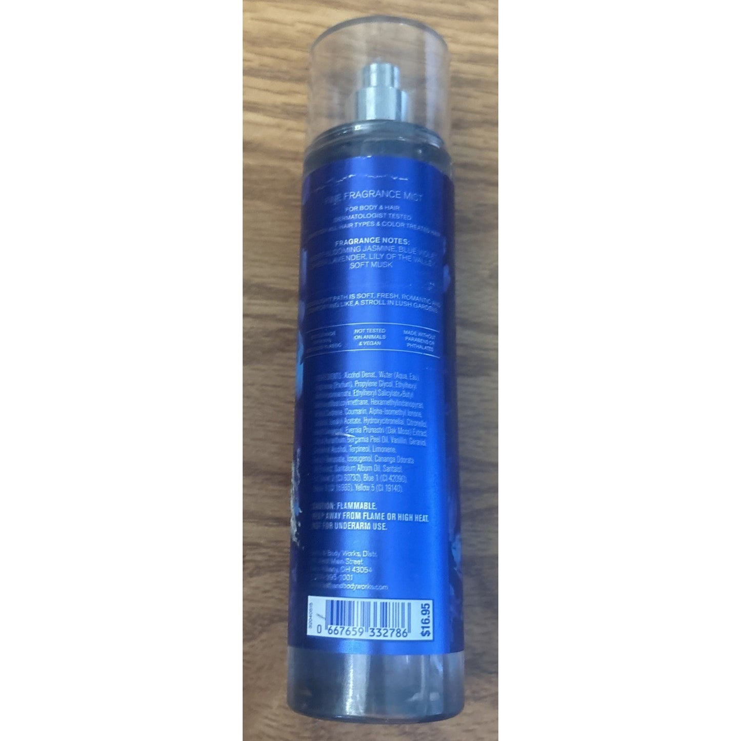 Bath & Body Works MOONLIGHT PATH Fine Fragrance Body Mist Spray 8 Oz -Full Size