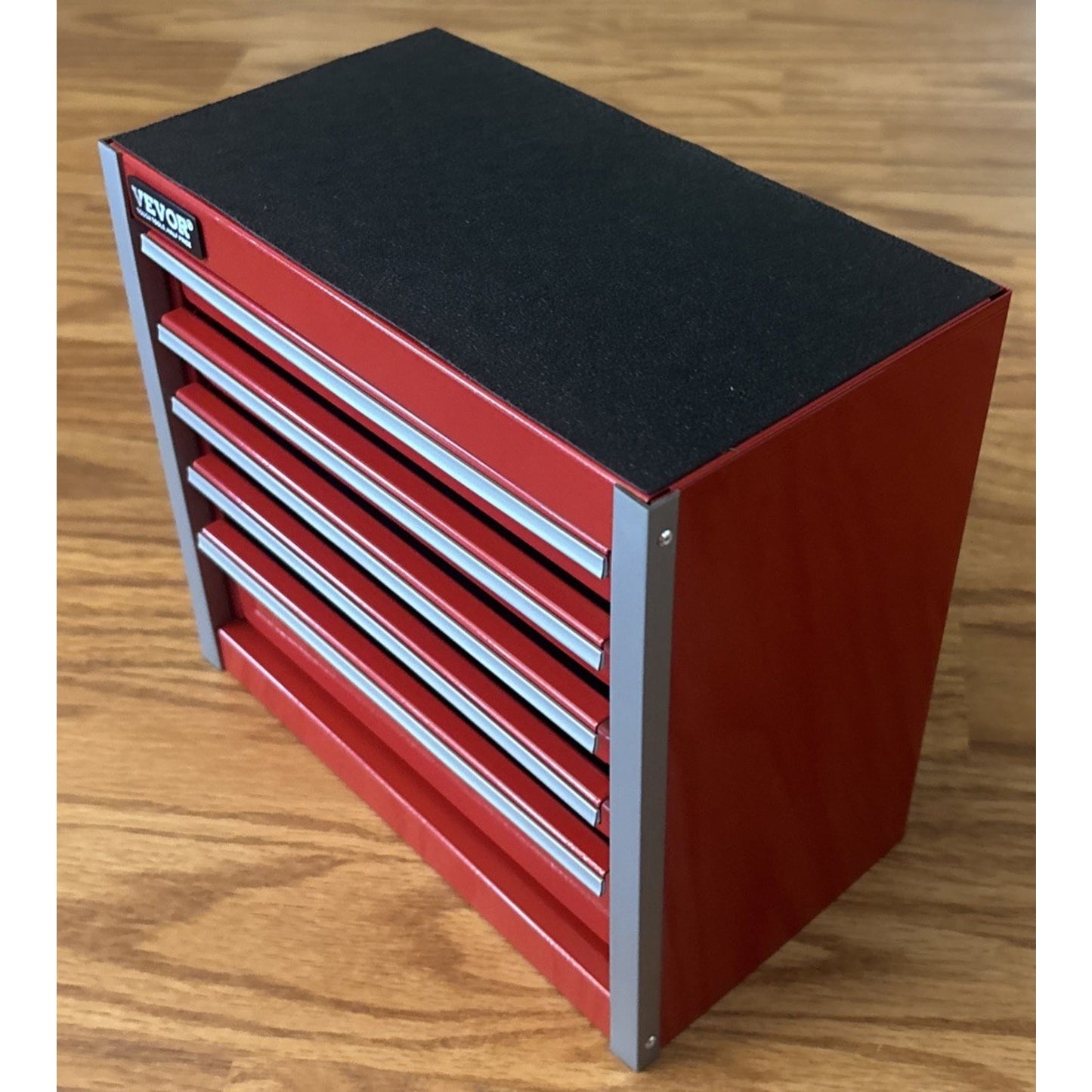 VEVOR Portable Metal Steel Tool Box 8.6" 5 Drawers Organizer for Garage Workshop