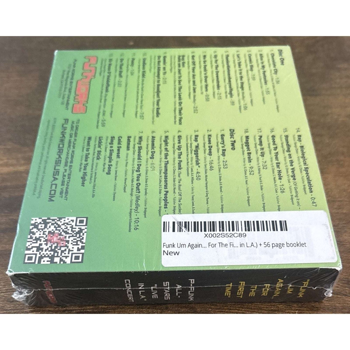 George Clinton & The P-Funk AllStars 2 Disc CD Collectors Set LIMITED QUANTITY