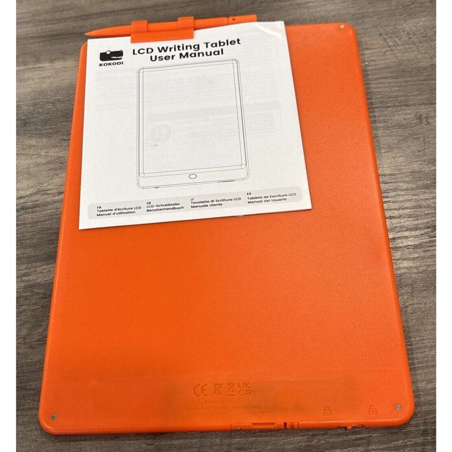 KOKODI LCD Writing Tablet, 10 Inch Colorful Toddler Doodle Board Drawing Tablet