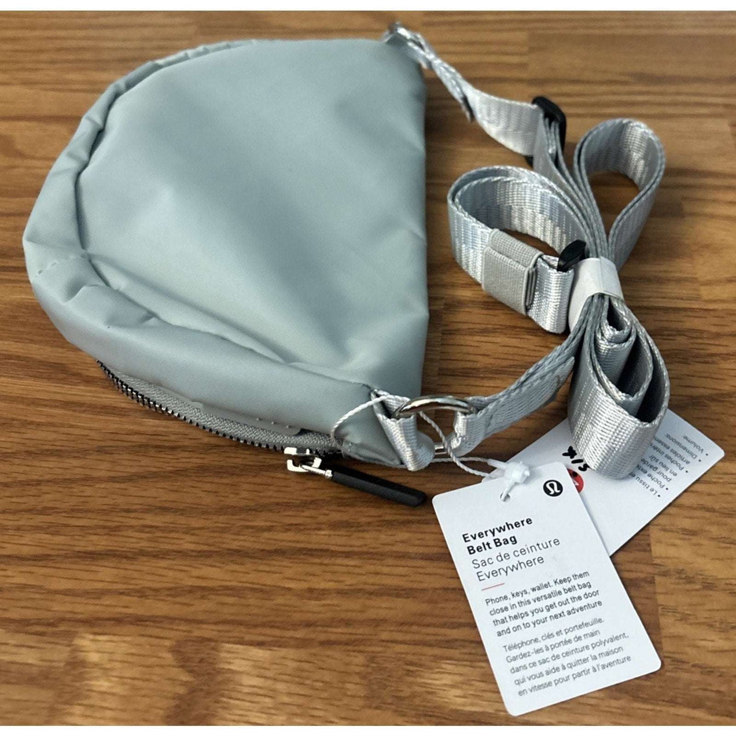 Lululemon ALL NIGHT FESTIVAL BAG 2L Micro Everywhere Belt Bag Foldover in Gray