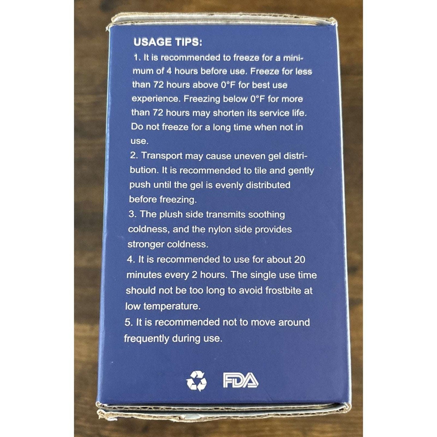 Adjustable Shoulder Gel Ice Pack Cold Therapy Wrap Pain Relief Injuries Reusable