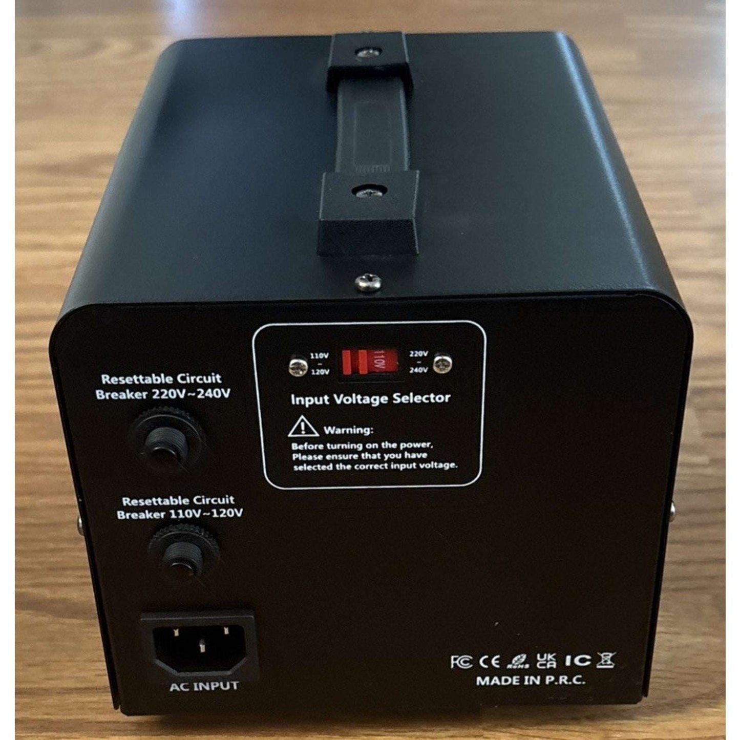 Voltage Transformer Converter 1000 Watt Step Up/Down 110V-120V ↔ 220V-240V 4 Out