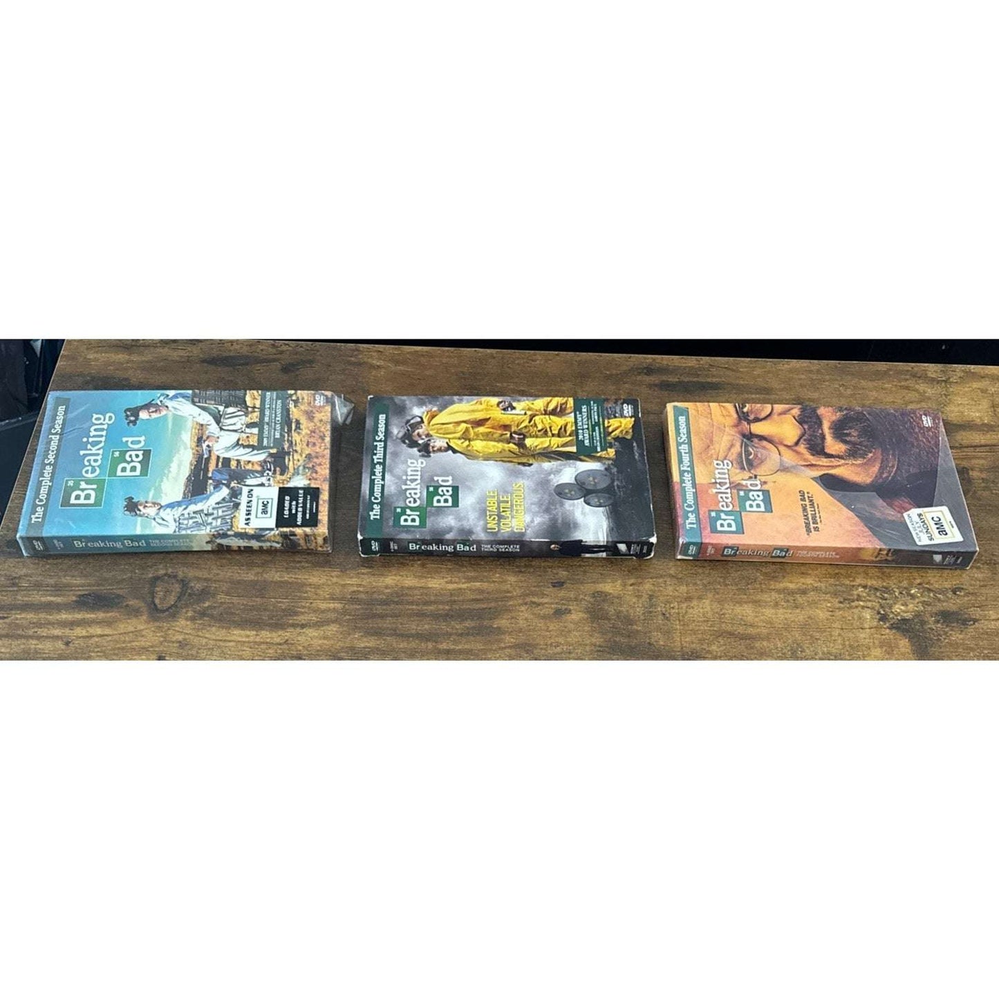 Breaking Bad TV Series DVD Lot Complete Seasons 2, 3 & 4 - 12 Dics in Total