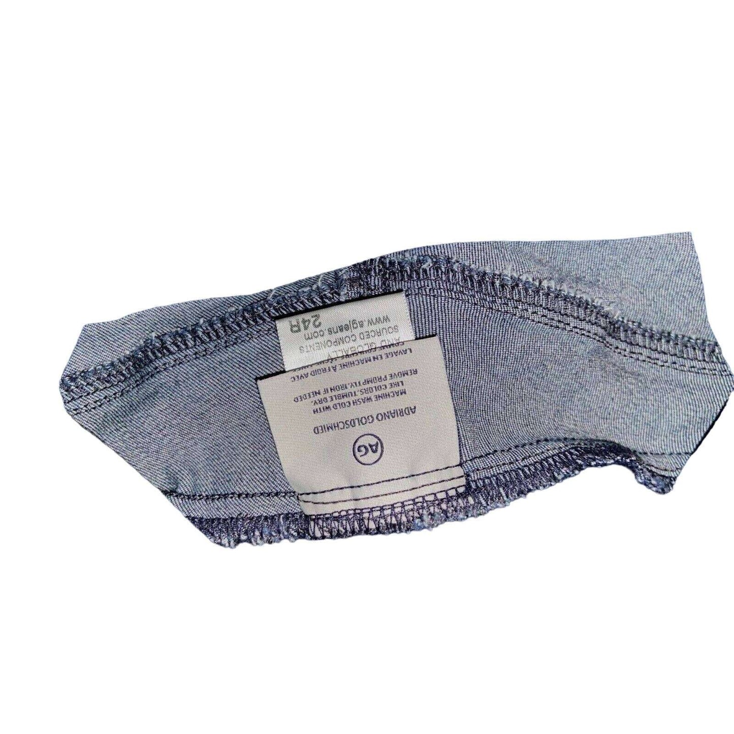 AG ADRIANO GOLDSCMIED Maternity Belly Panel Skinny Jeans Sz 24 R Maternity LN!