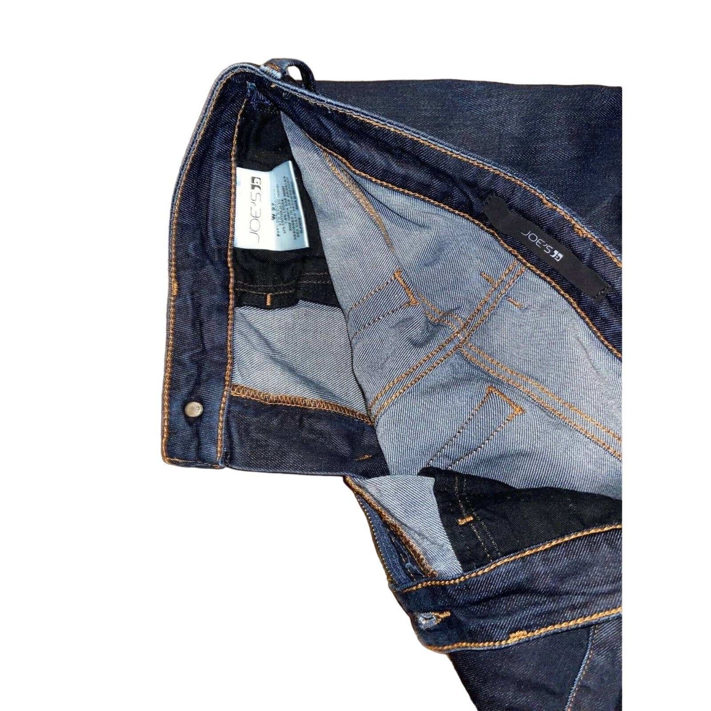 JOE'S CIGARETTE Straight Leg Dark Wash Stretch Jeans Sz 27 (W 28 x L 30)