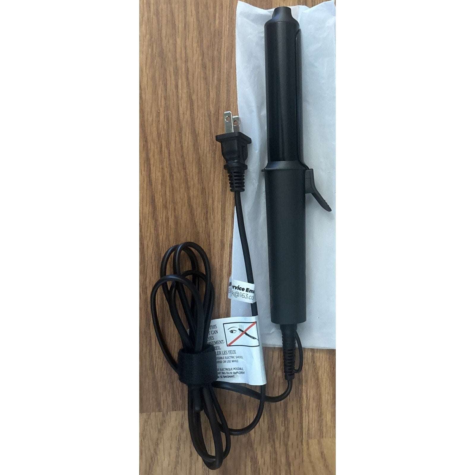 Mini Travel Curling Iron 1" 100~240V Dual Voltage, 30S Heat-Up, 3 Temp Settings