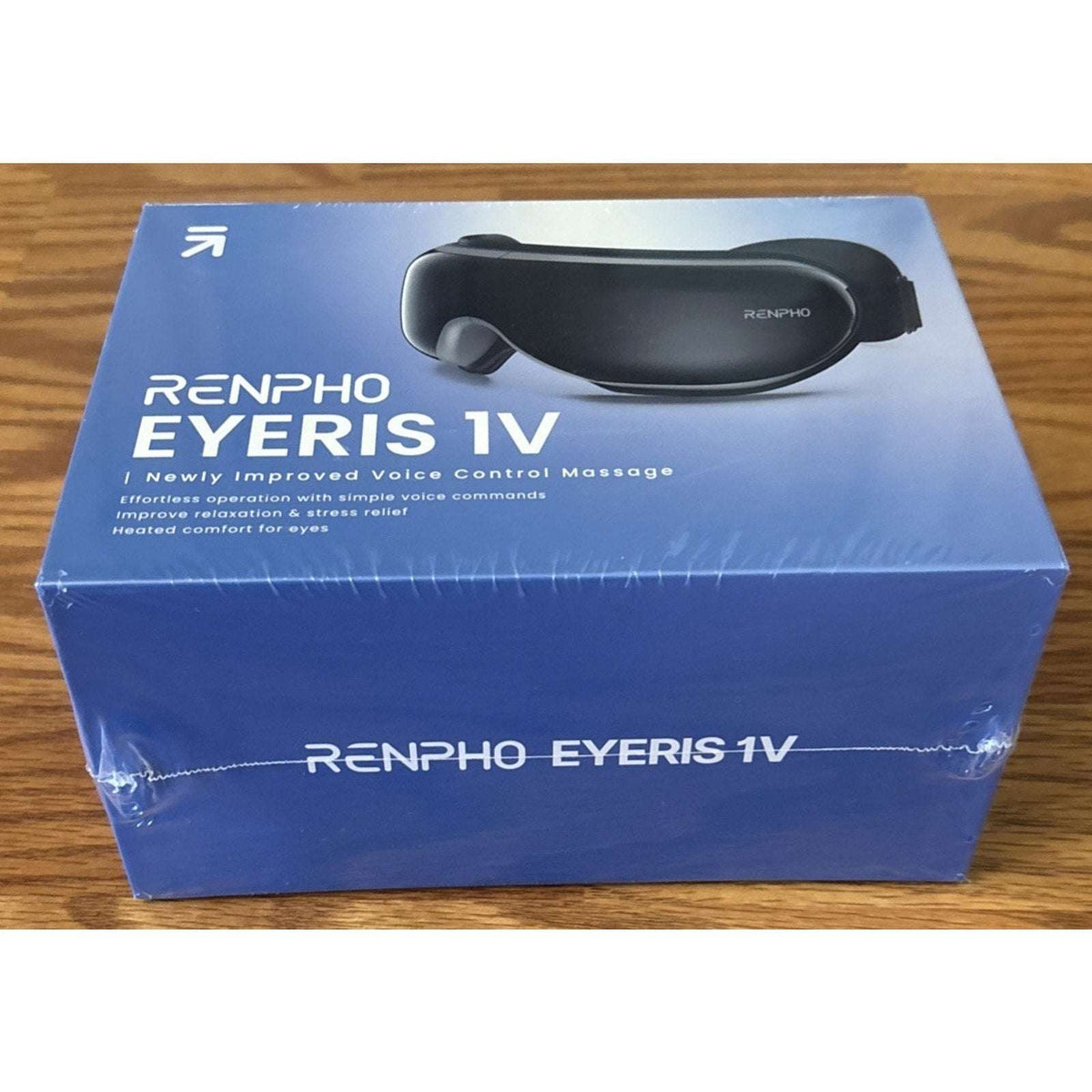 RENPHO EYERIS 1V Eye Massager – Voice Control, Heat, Compression & Vibration