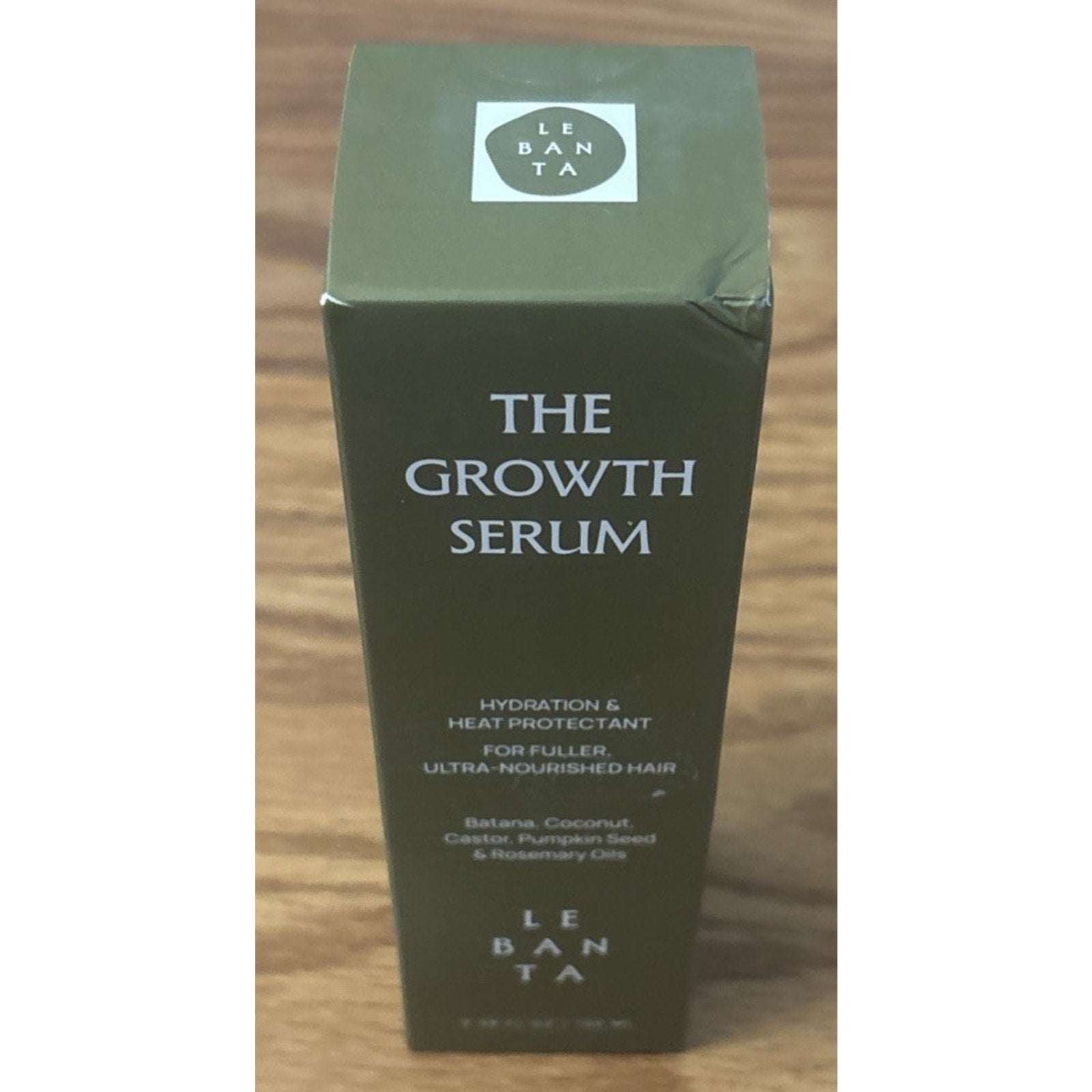 LEBANTA Growth Serum Hydration & Heat Protectant Batana Coconut Caster Rosemary
