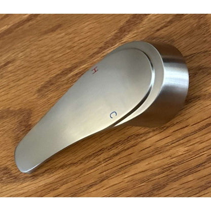 SHAMANDA Brushed Nickel Wall Mount Single Handle Lever Trim Kit w Rough-In Valve