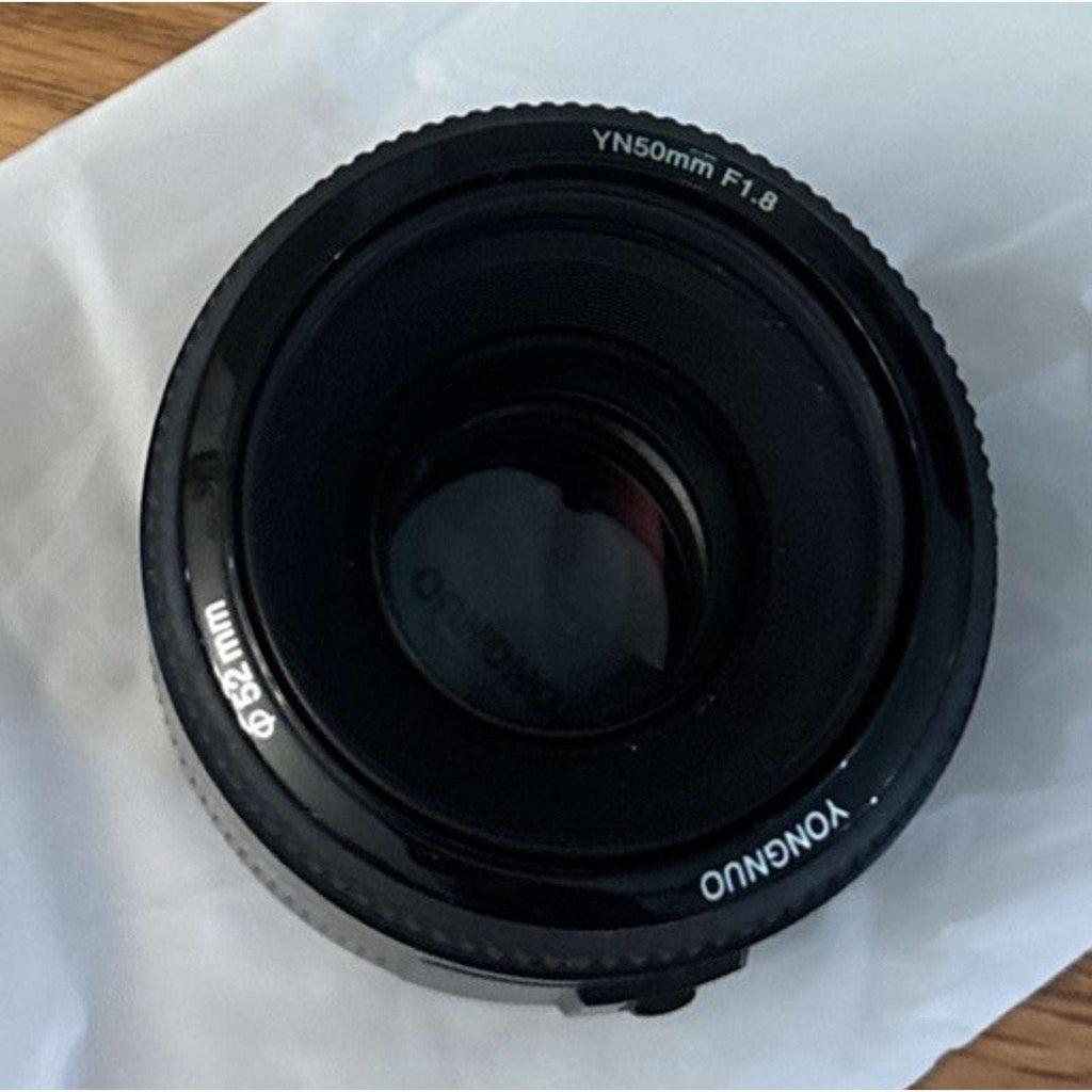YONGNUO YN50mm F1.8 Canon EF Mount Auto/Manual Focus Full Frame 52mm Filter Size