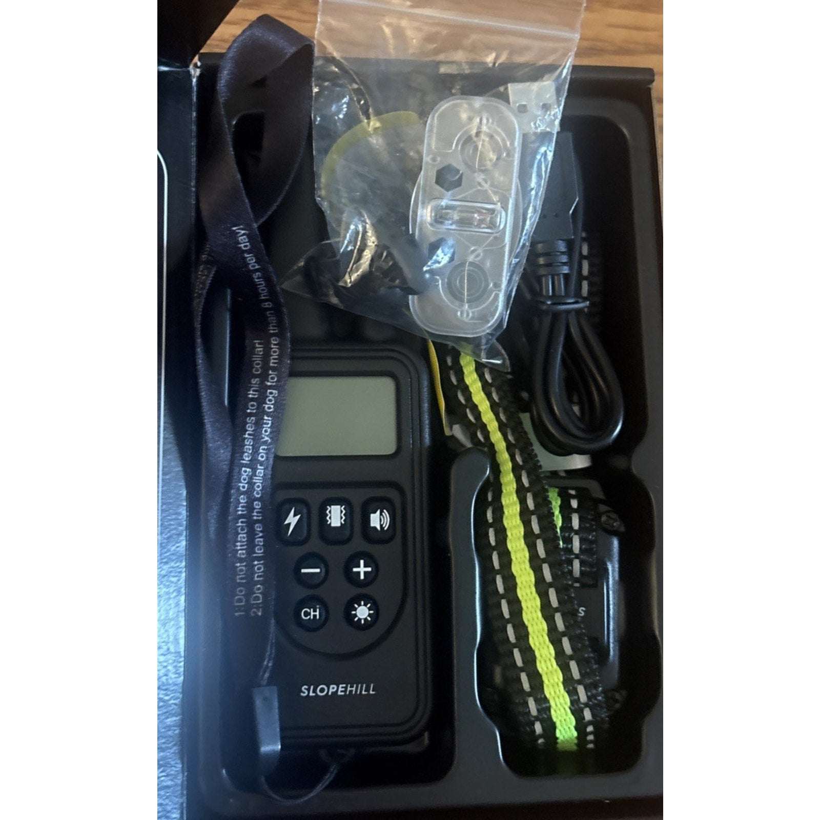 Waterproof Dog Training Collar 4200ft w/ Remote, 4 Modes, 99 Levels & Light