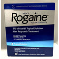 Men's ROGAINE 5% Minoxidil Solution Extra Strength 3 Month Supply EXP 11/2028