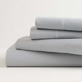 SONOMA ULTIMATE HYGROCOTTON 4PC SHEET SET 400TC Temp Regulating Light Gray QUEEN