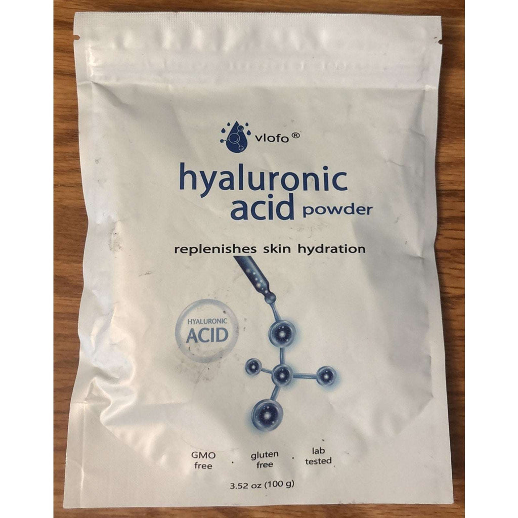 Hyaluronic Acid Powder Skin Hydration, Plumping & Anti-Aging 3.52oz Cosmetic Gra