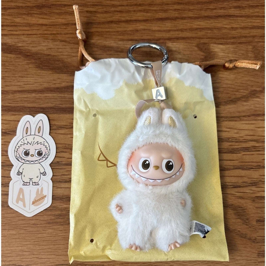 AUTHENTIC POP MART Mini Labubu The Monsters LETTER A Pin For Love PENDANT