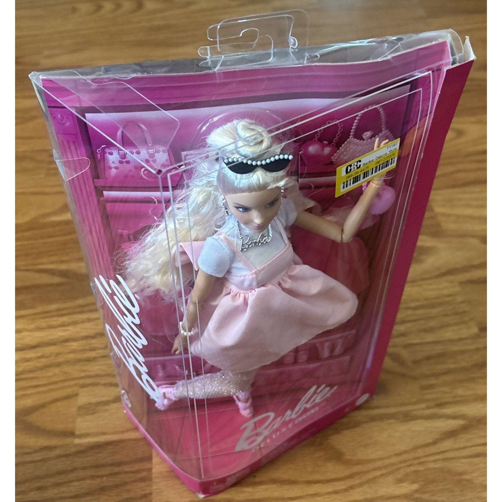 Barbie Deluxe Style #3 Blonde Hair Pink Dress Sunglasses 11.5” Doll 2024 Mattel