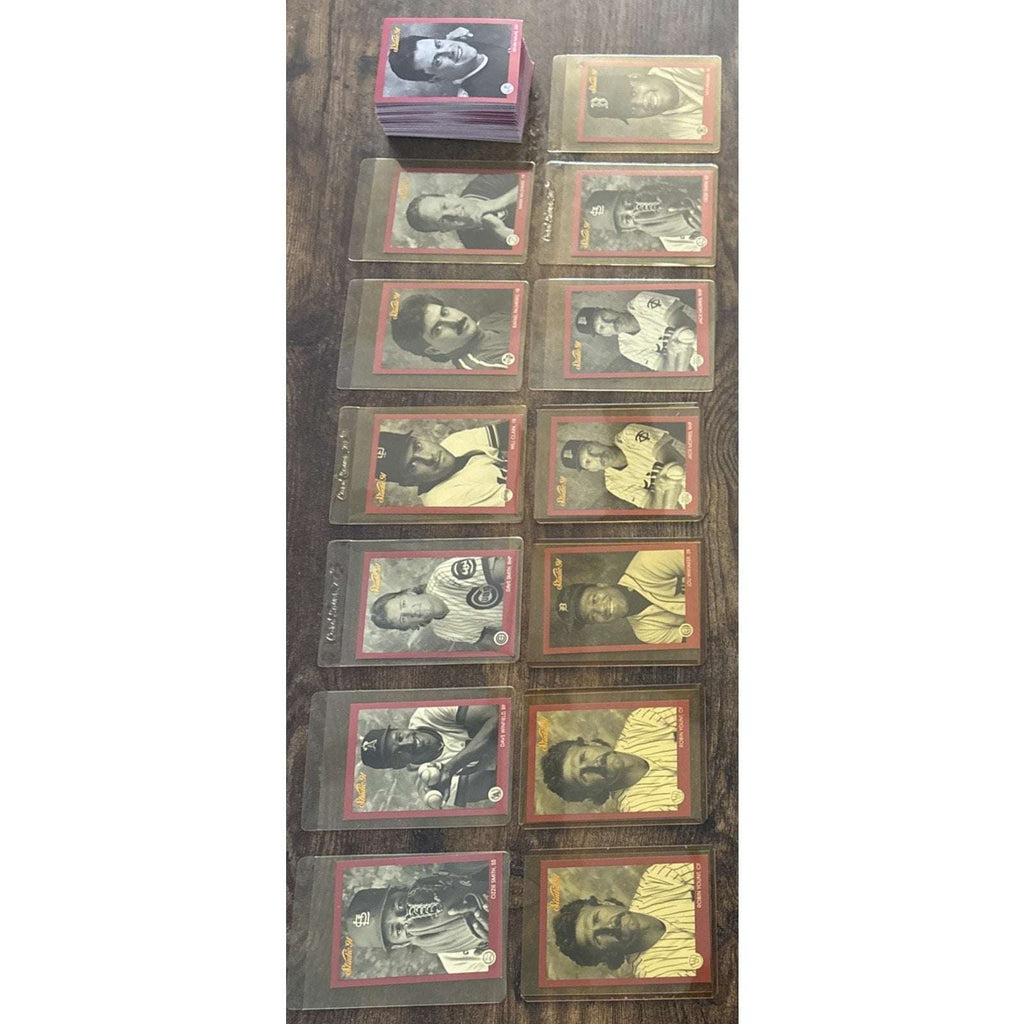 1991 LEAF STUDIO BASEBALL PARTIAL SET 90 Cards Mo Vaughn Ozzie Smith Will Clark+