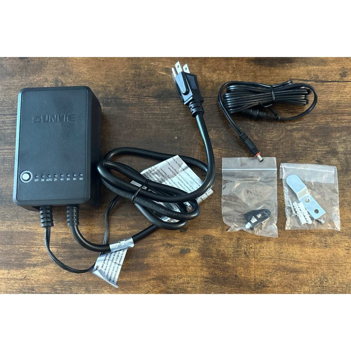 SUNVIE 100W Low Voltage Landscape Transformer Outdoor Lights Timer Photocell