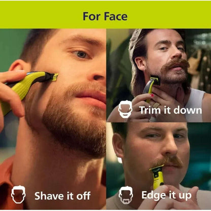 Philips Norelco OneBlade 360 Face Hybrid Electric Trimmer Shaver QP2724/90