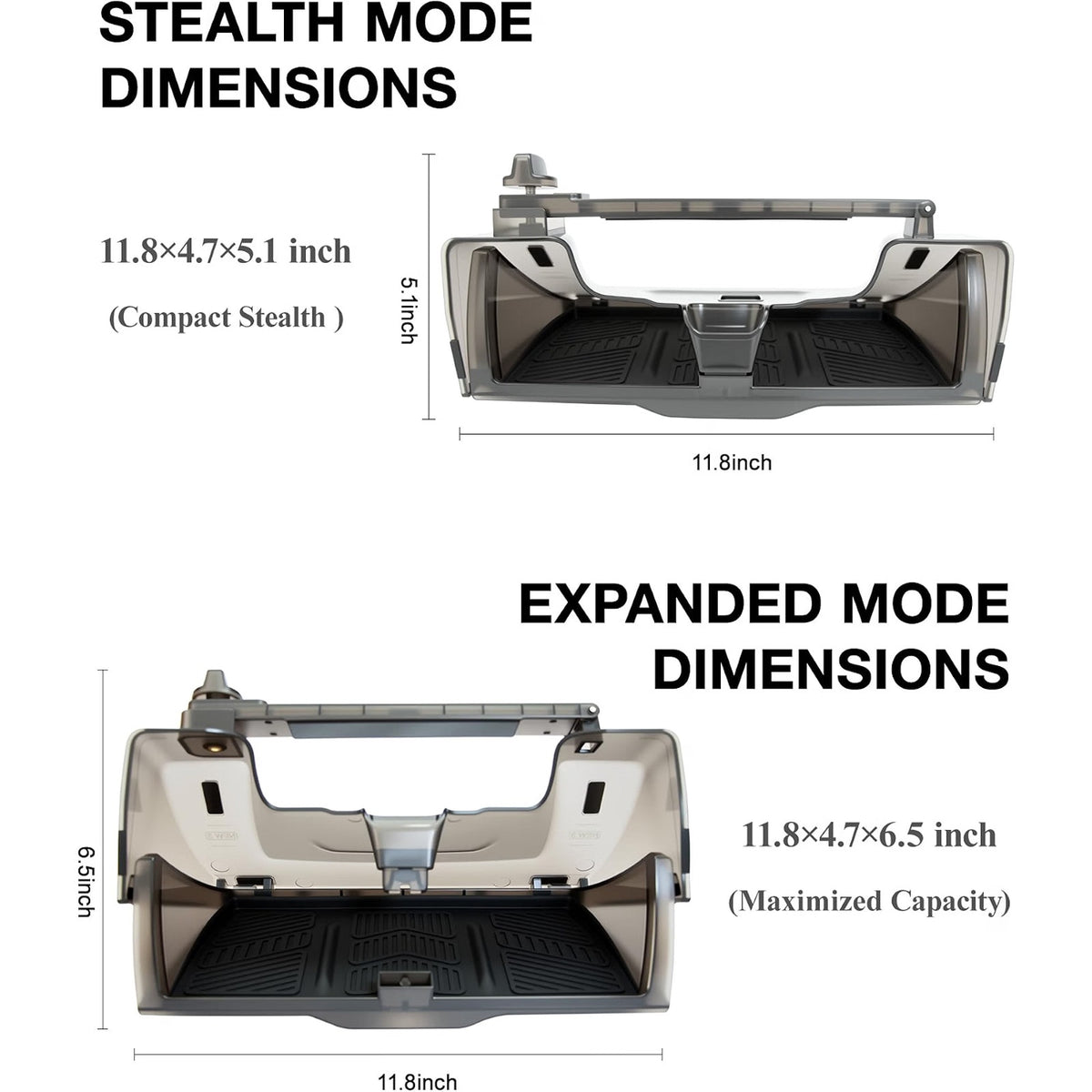 Hidden Under Screen Storage Organizer Tesla Y/3 Model Y Juniper Model 3 Highland
