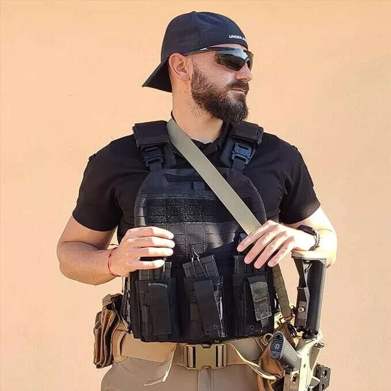 YAKEDA Tactical Duty 7in1 Battle Belt Law Enforcement Police Utility Adjustable