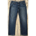 PAIGE SKYLINE Skinny Leg Stretch Cropped Ankle Denim Blue Jeans Size 28