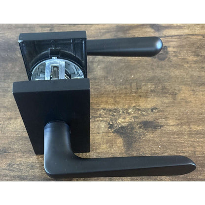 MEGA Handles SERRANO Collection Passage Door Lever Matte Black