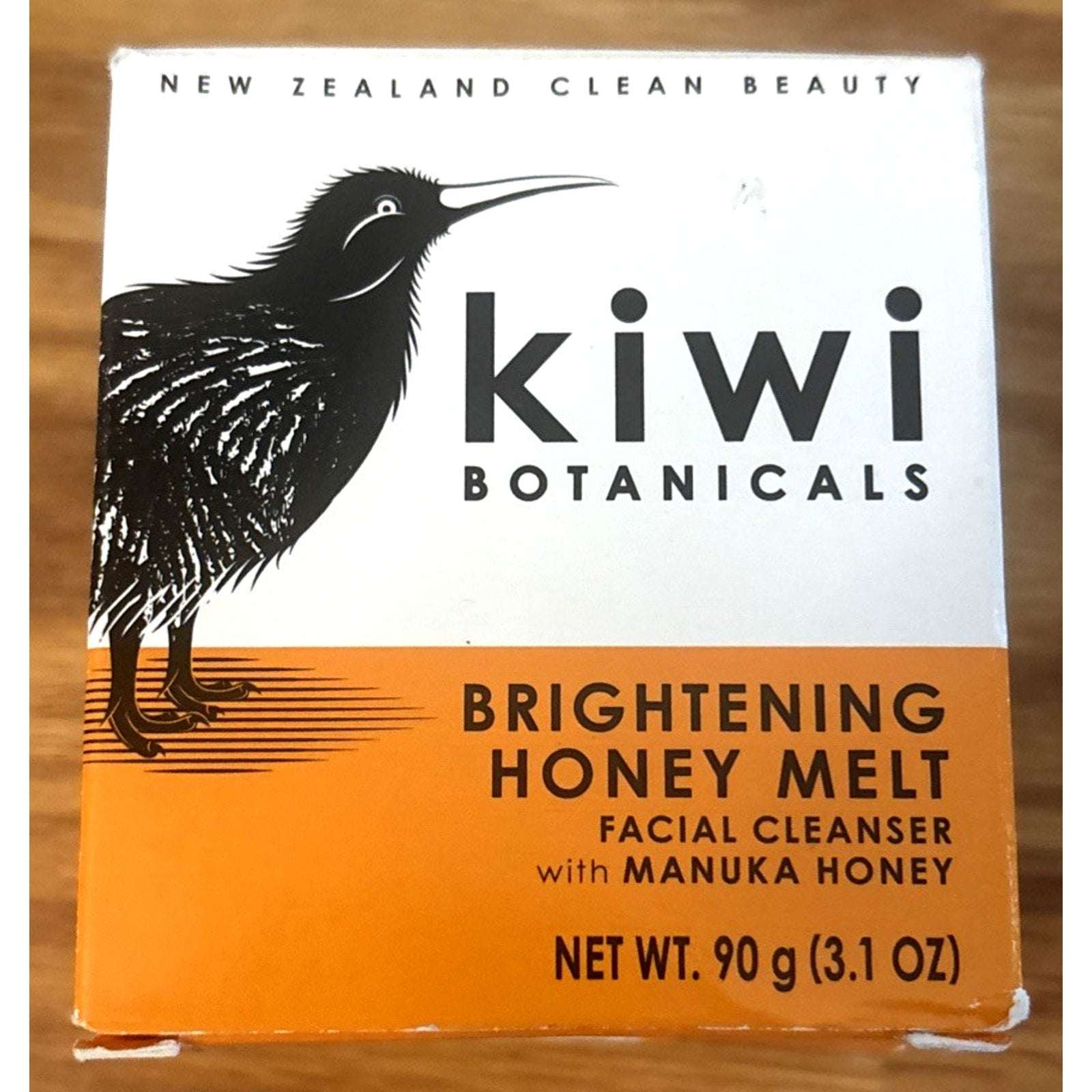 New Zealand Kiwi Botanicals Brightening Manuka Honey Melt Facial Cleanser 3.1oz