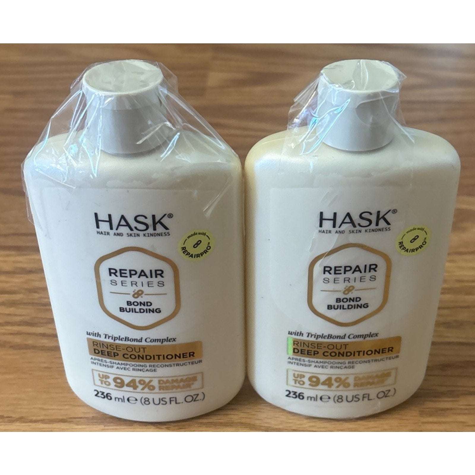 2x Hask Repair PRO Series, Bond Building, Deep Conditioner w/ Triplebond Complex