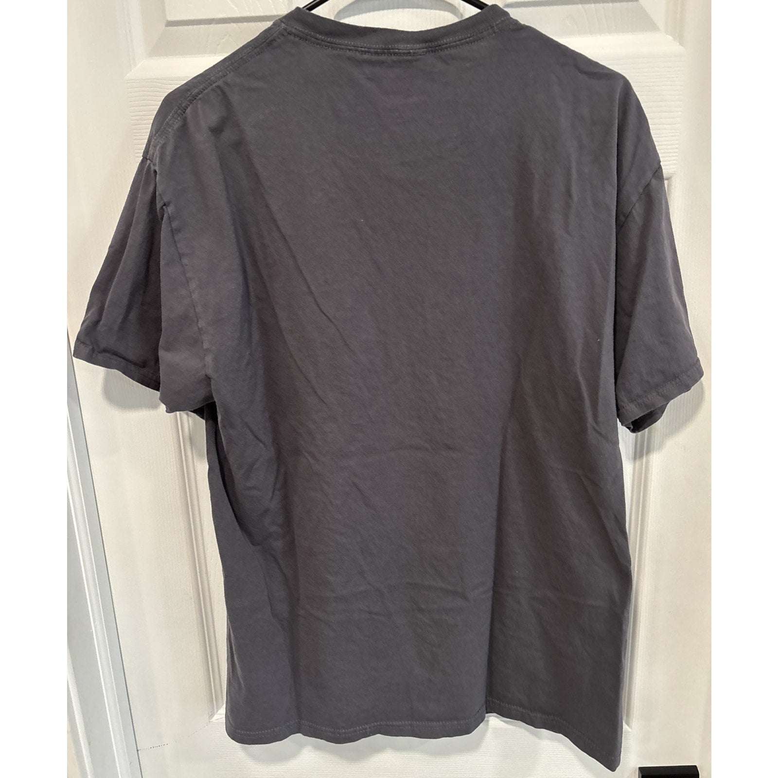 Star Wars The Mandalorian Baby Yoda Men's T-Shirt Mad Engine in Gray Size Large