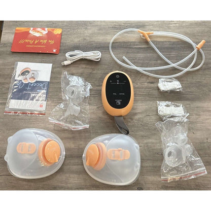 Double Electric Wearable Breast Pump Hands Free 3 Modes & 9 Levels - Horigen D6