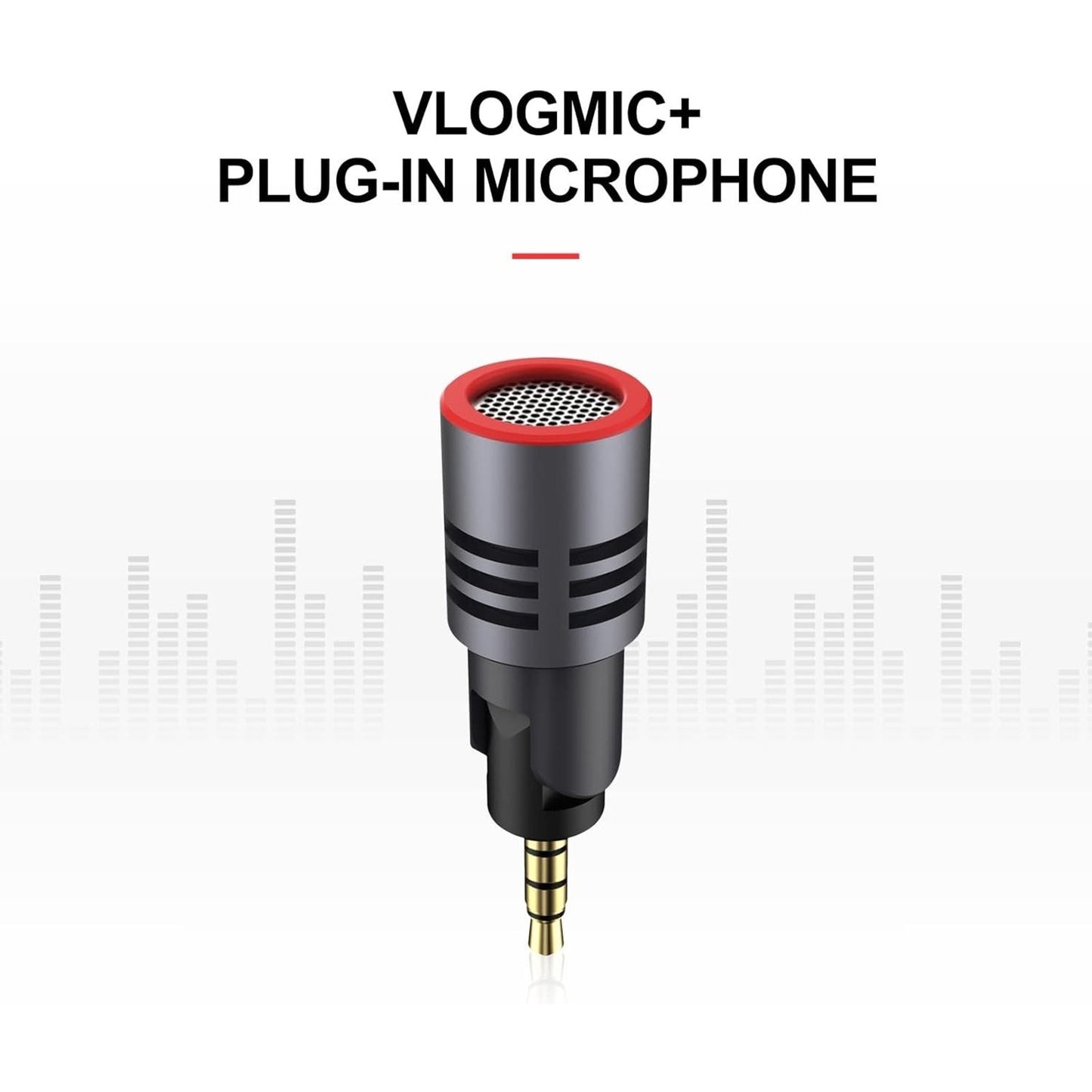 SabineTek Vlogmic+ SM-1 Unidirectional Plug-in Microphone for SmartMike+, Phones