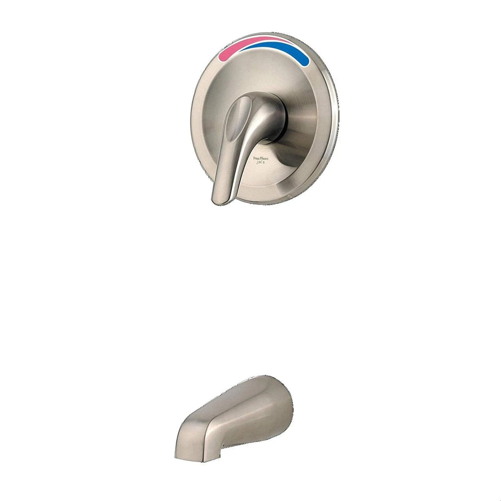 Pfister R89010K R89-010K Pfirst Series Tub Only Trim Kit, PVD Brushed Nickel NEW