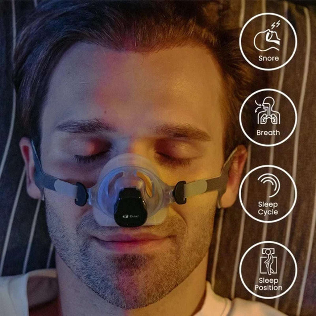 EMAY Sleep Breathing Monitor EBM-01 Accurate Airflow Tracking App New/Sealed