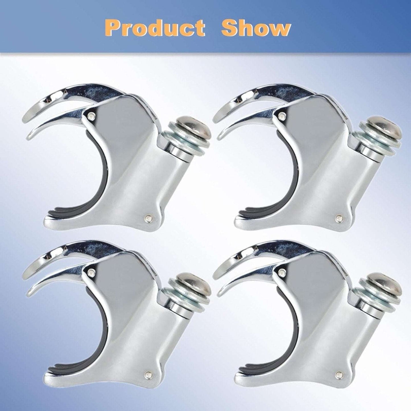 49mm 4PCS Windshield Windscreen Clamps Harley XL1200X, FXBB, FXBR, FXBRS & FXLR