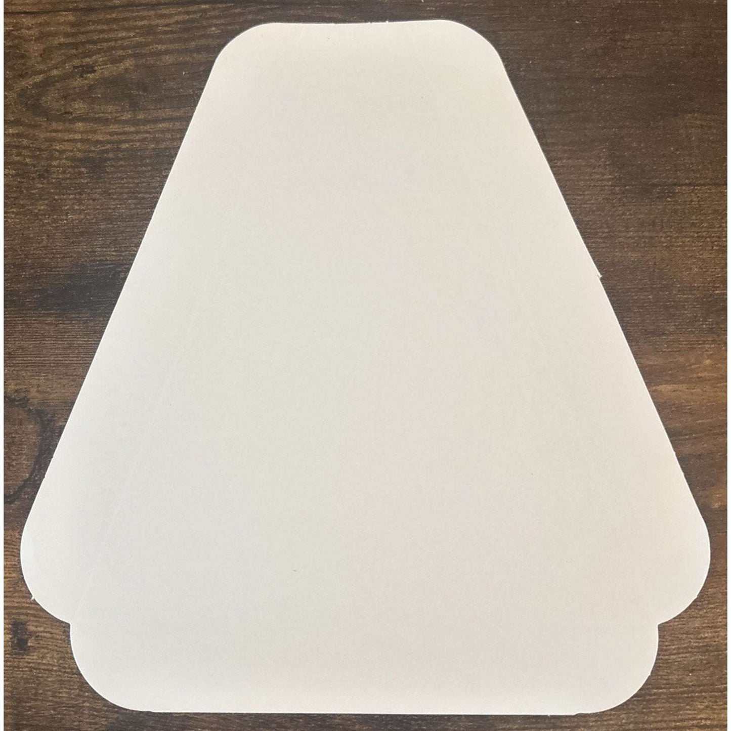 New Southern Champion Tray 1480 Paperboard White Pizza Slice Wedge (Case of 500)