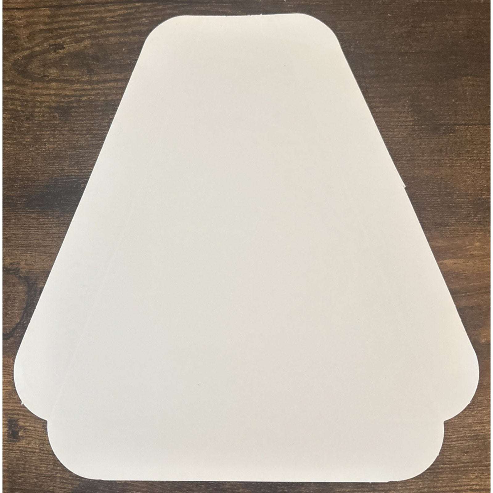 New Southern Champion Tray 1480 Paperboard White Pizza Slice Wedge (Case of 500)