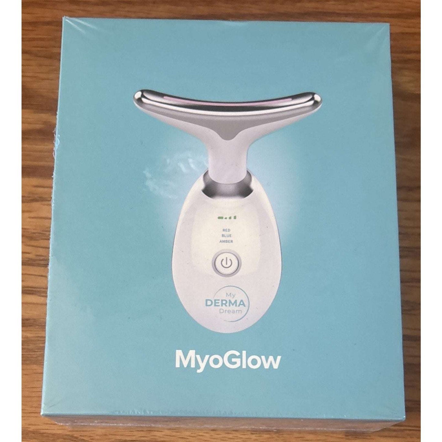 Myoglow by MDD - for Neck, Face and Body LED Skin Tightening & Lifting Device