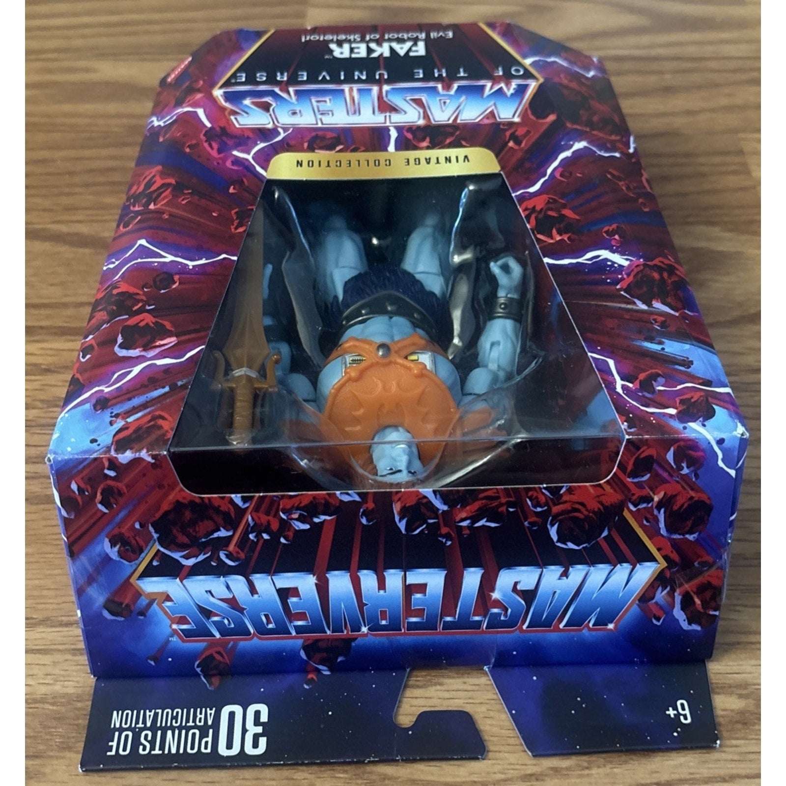 Masters of the Universe Masterverse Vintage Collection Faker Motu(New, Unopened)