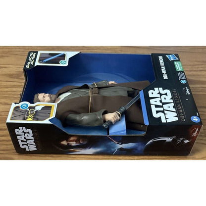 Star Wars Galactic Action Obi-Wan Kenobi 12" Interactive Figure – Lights & Sound