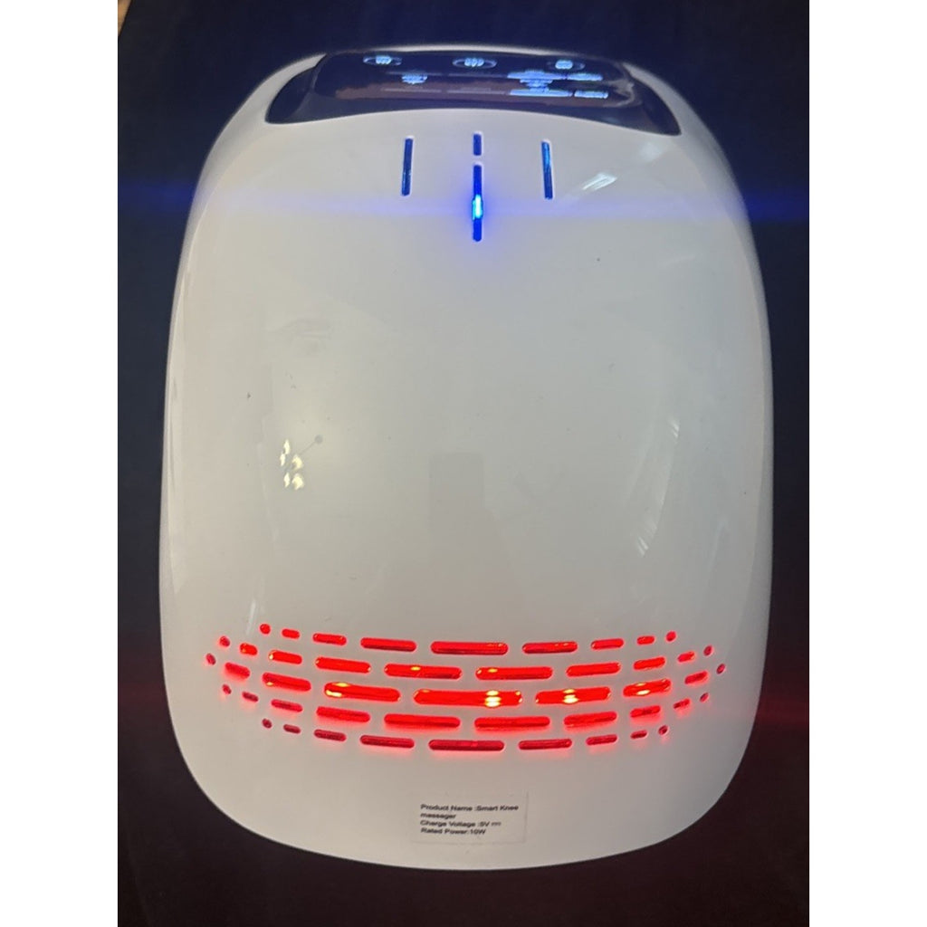 Cordless Knee Massager w/ Heated Vibration Massage & Infrared and Laser Therapy