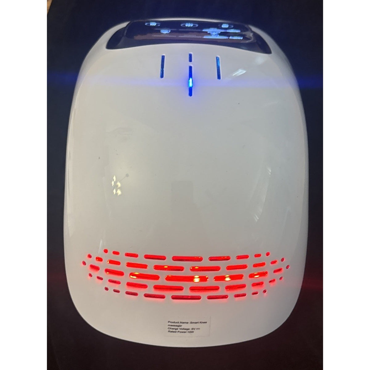 Cordless Knee Massager w/ Heated Vibration Massage & Infrared and Laser Therapy