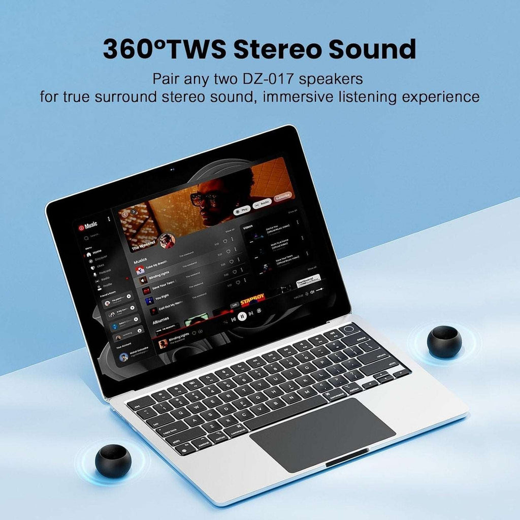 Dotn Hi-Fi Super Bass Mini Waterproof Portable Bluetooth Speaker Reachargeable