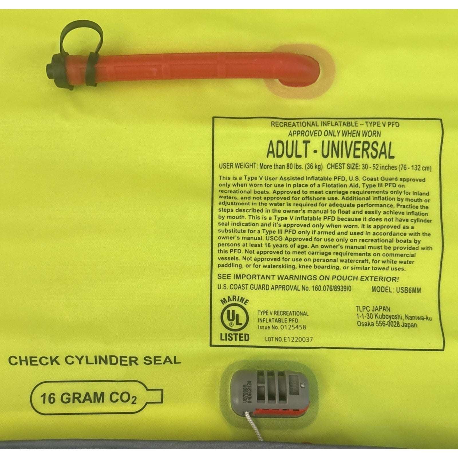 Bluestorm CIRRO 16 Manual Inflatable Belt Pack USCG Approved Type V PFD, Teal