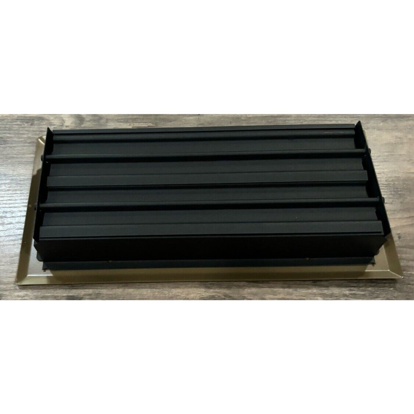 2-Pk 4" X 10" Floor Vent Registers Decorative Heavy Duty Floor Air Covers Bronze
